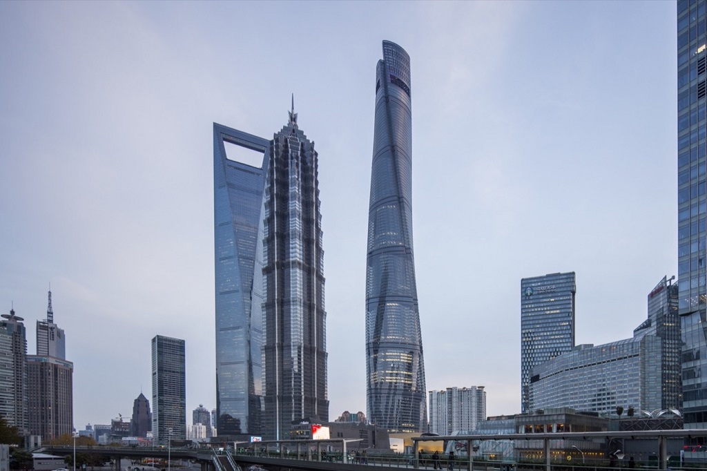 Shanghai Tower Shows Architectural design example