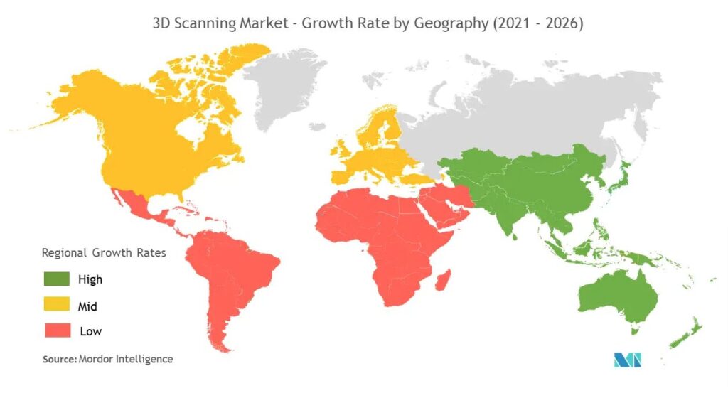 3D Scanning Growth Rate