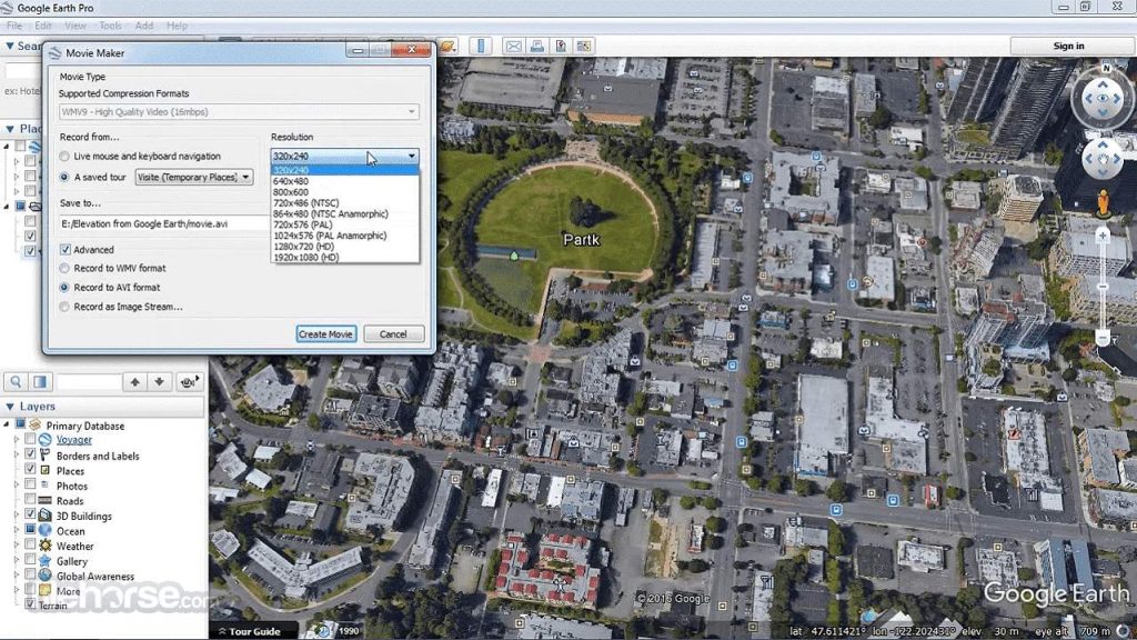 Google Earth Pro Software
