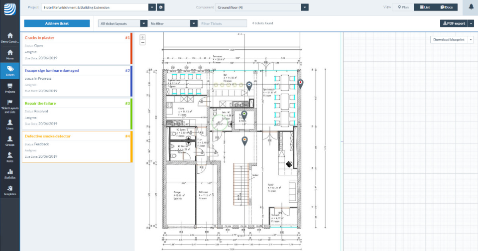 As-Built Drawing Standards with PlanRadar Software