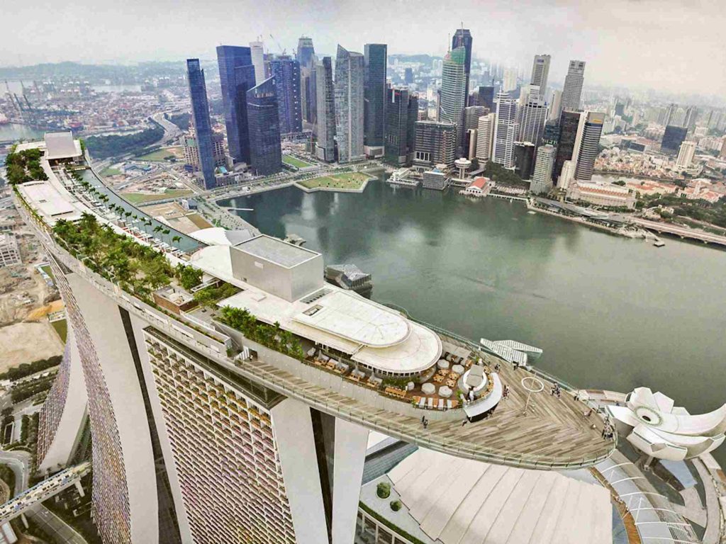 Marina Bay Sands complex in Singapore