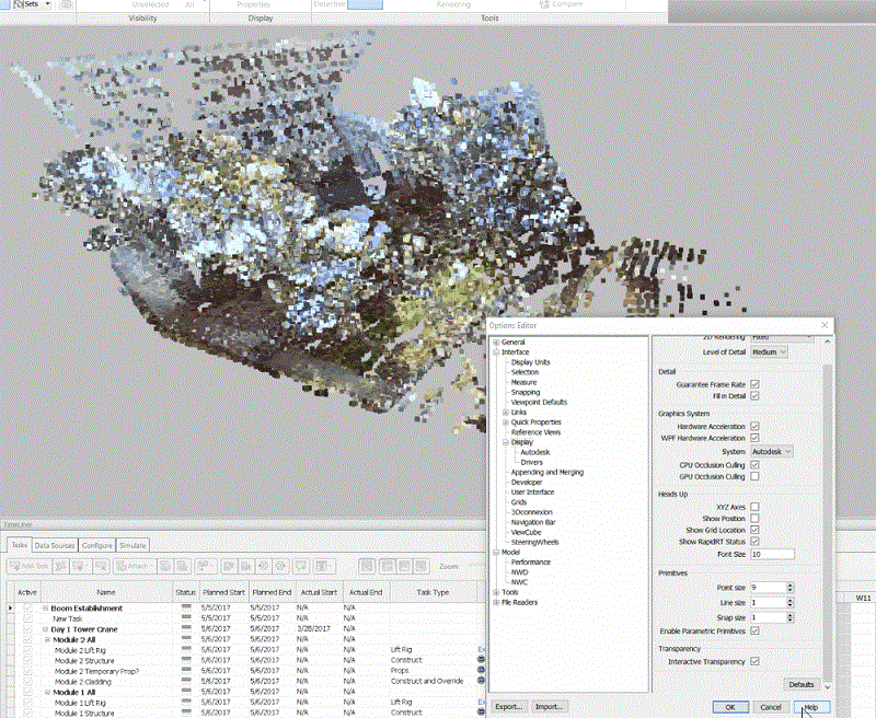 Revit ReCap Point Cloud to BIM