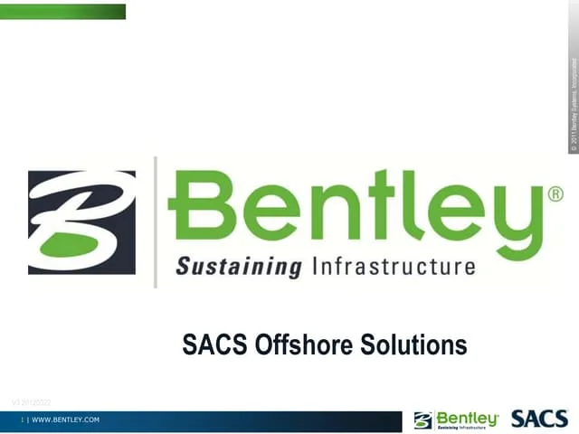 Bentley sacs software free