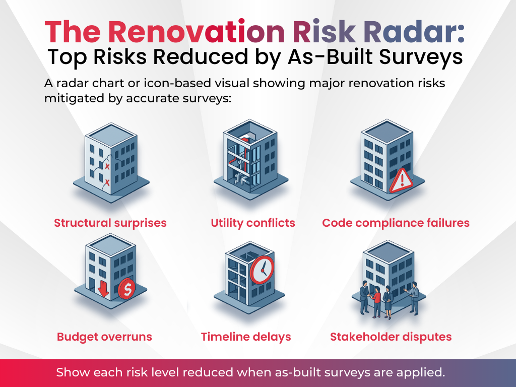 The Renovation Risk Radar Top Risks Reduced by As-Built Surveys