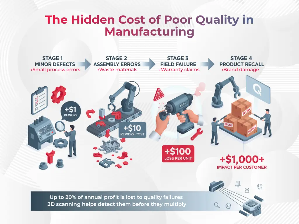 The Hidden Cost of Poor Quality in Manufacturing