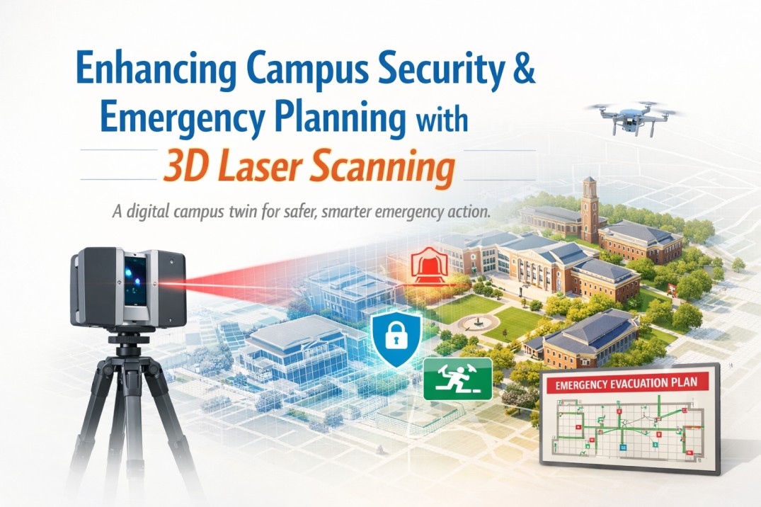 3D Laser Scanning for Campus Security