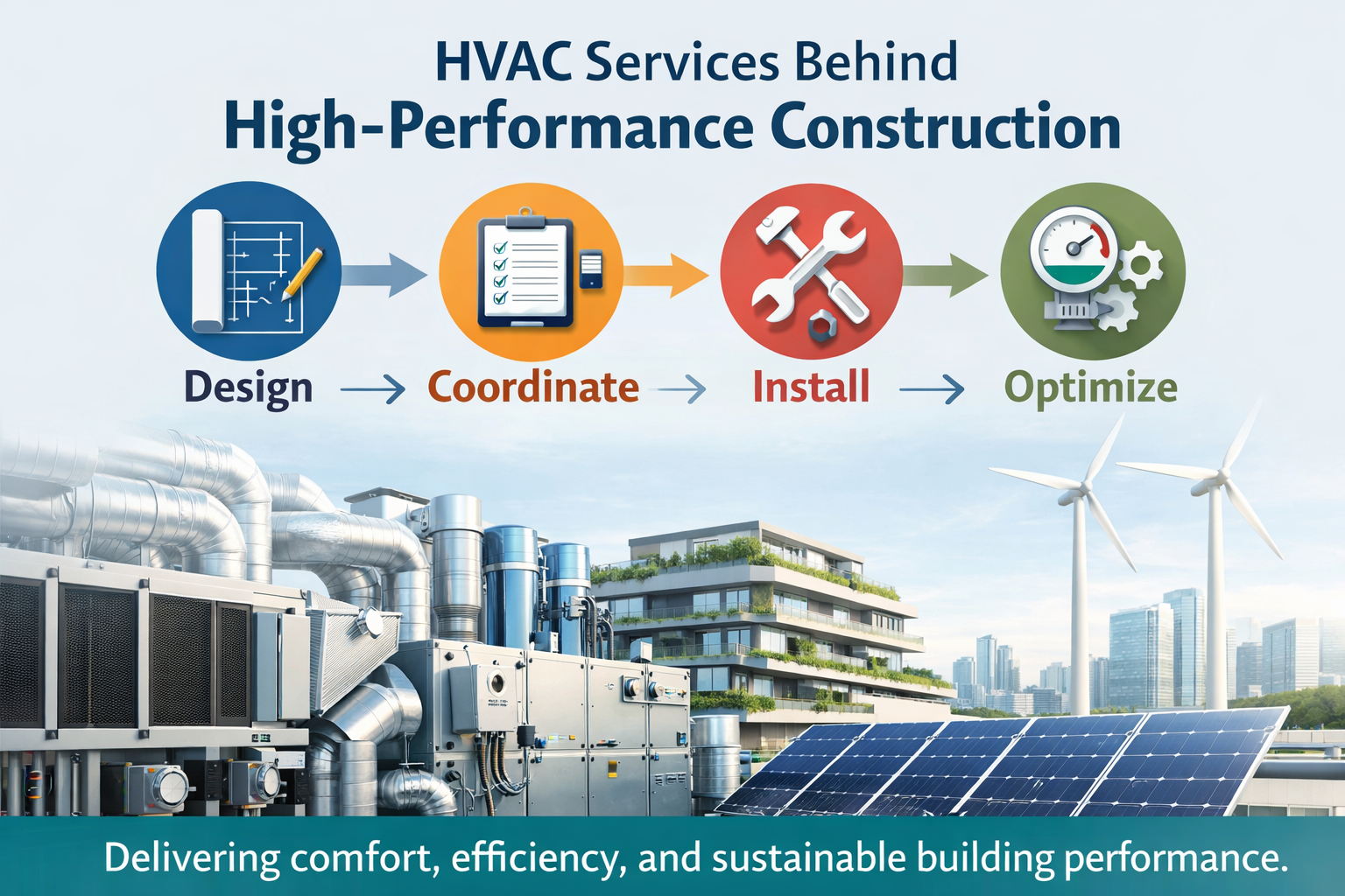 HVAC design for commercial buildings