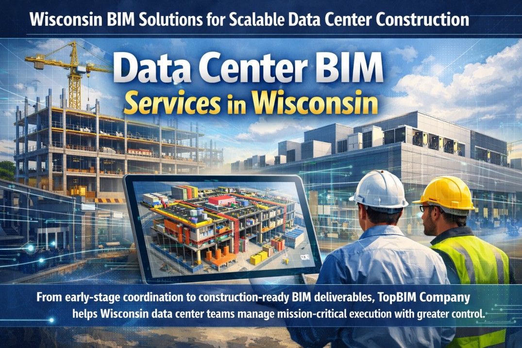 Data centre BIM services in Wisconsin